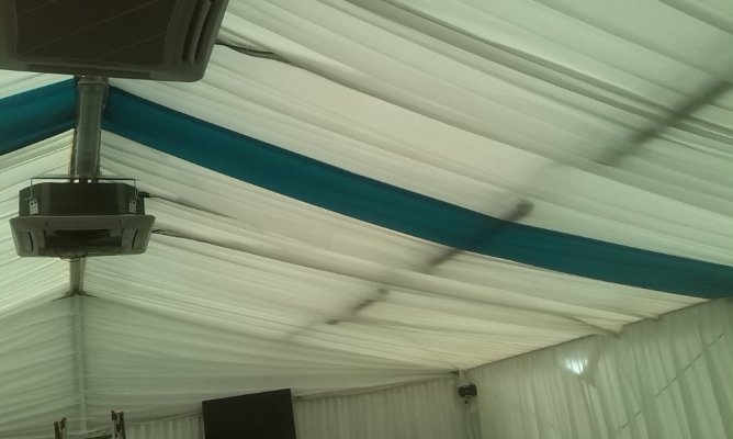 Klimatizace v párty stanu