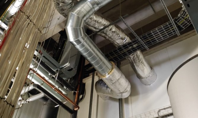 Sušení skladu mražených výrobků HOPI H3 Praha