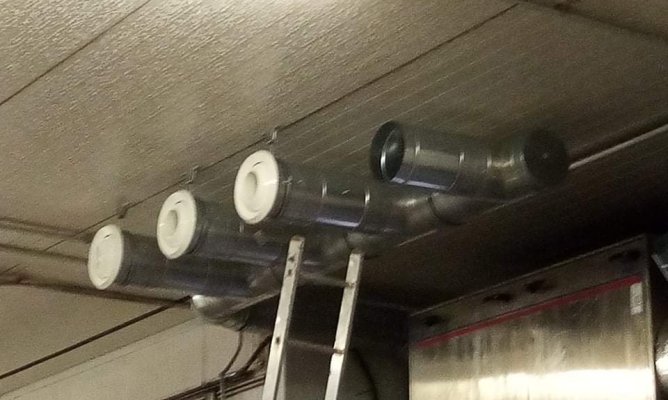 Sušení skladu mražených výrobků HOPI H3 Praha