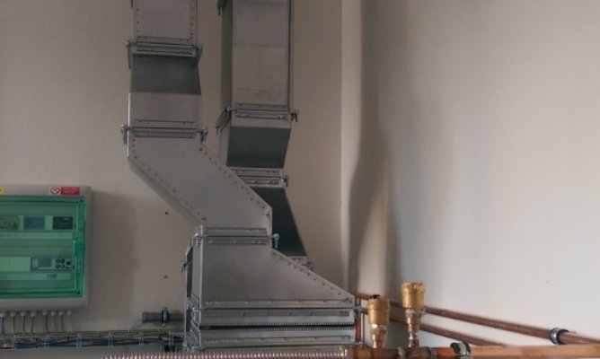 Vzduchotechnika mateřské školy